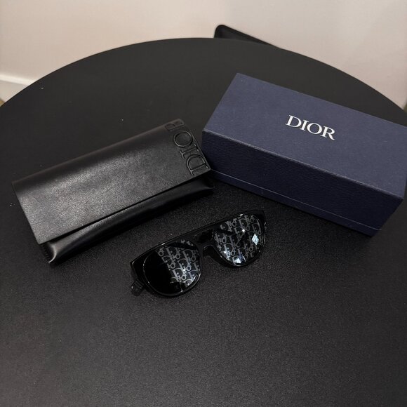 DIOR 'DiorB23 R1I 54mm Round Sunglasses - Picture 1 of 4